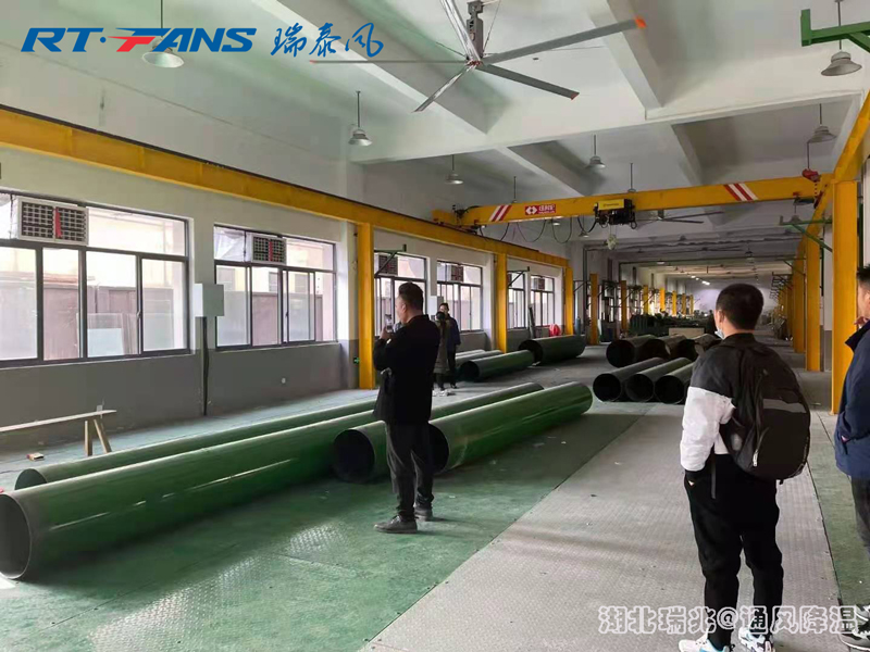 工業(yè)大風扇降溫覆蓋面積廣，四季適用!